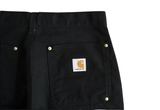  Carhartt Duck Canvas Double Knee Black Work Pants 