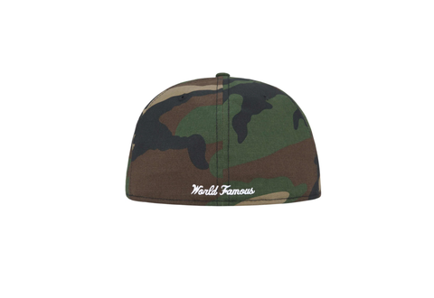  Supreme x New Era Bones Box Logo Fitted Hat SS25 