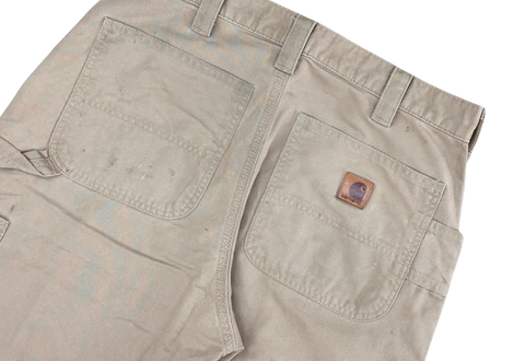  Carhartt Carpenter Canvas Work Utility Pant Brown 