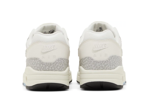  NIKE AIR MAX 1 '87 SAFARI SUMMIT WHITE PHANTOM (W) 