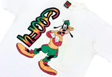  Vintage 90s Mickey Goofy Tee White 