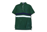  Polo Ralph Lauren Rugby Stripe Polo Shirt Green 