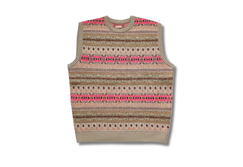  Kapital Pink Bone Knit Gile 