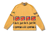  Nike x Cactus Plant Flea Market L/S Tee Mustard Yellow 