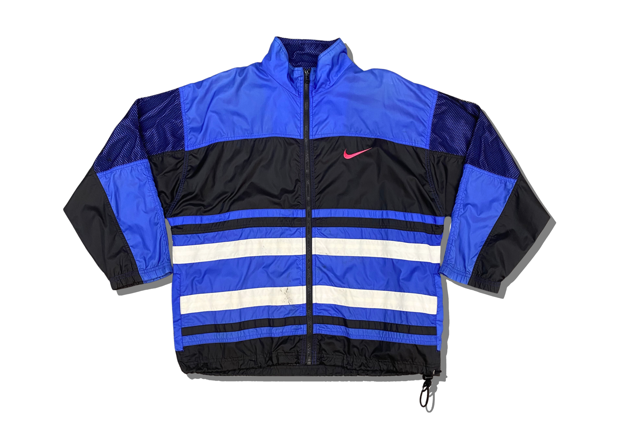 Vintage Nike Windbreaker Jacket Black Blue – THEAIRSAIGON®