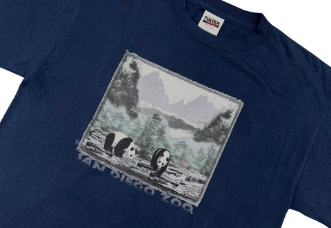  Vintage Tultex San Diego Zoo Tee Blue 