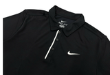  Nike Tennis Dri-fit Swoosh Polo Black 
