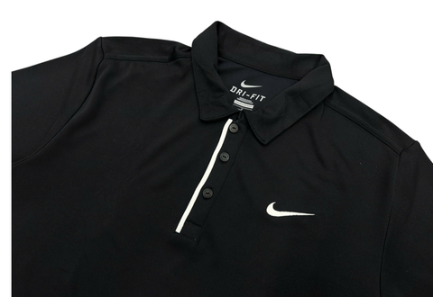  Nike Tennis Dri-fit Swoosh Polo Black 