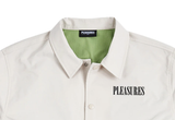  PLEASURES BENDED COACH JACKET OFF WHITE 