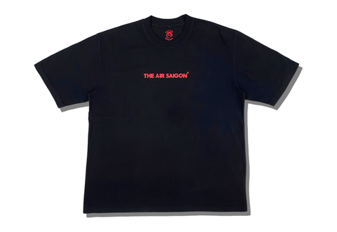  The Air Saigon Merchandise "Heart is in The Air" Black Tee 