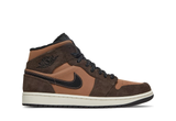  AIR JORDAN 1 MID SE DARK CHOCOLATE 