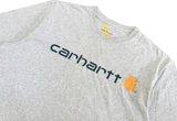 Carhartt Signature Logo Tee Heather Gray 