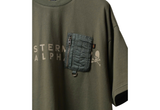  ALPHA X MASTERMIND ALPHA S/S UTILITY CENTER POCKET TEE OLIVE 