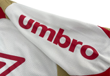  VINTAGE 90S UMBRO JERSEYS WHITE RED 