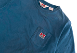  Vintage Ben Davis Pocket Tee Deep Blue 