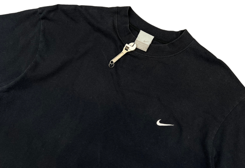  Vintage 00s Nike Mini Swoosh Tee Black 