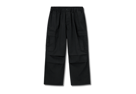  GU Super Wide Cargo Pants Black 