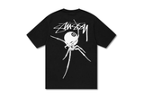  Stussy Arachnid Pigment Dyed Tee Black 