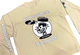  Knowwhere Studio Parody Radio Long Sleeve Tee Beige 