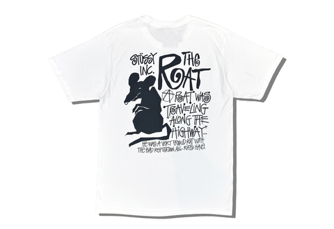  Stussy x Dover Street Market Year Of The Rat Tee White 