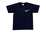  Vintage 90s Nike Distressed Swoosh Faded Tee Black 