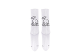  Saint Michael Angle Socks White 