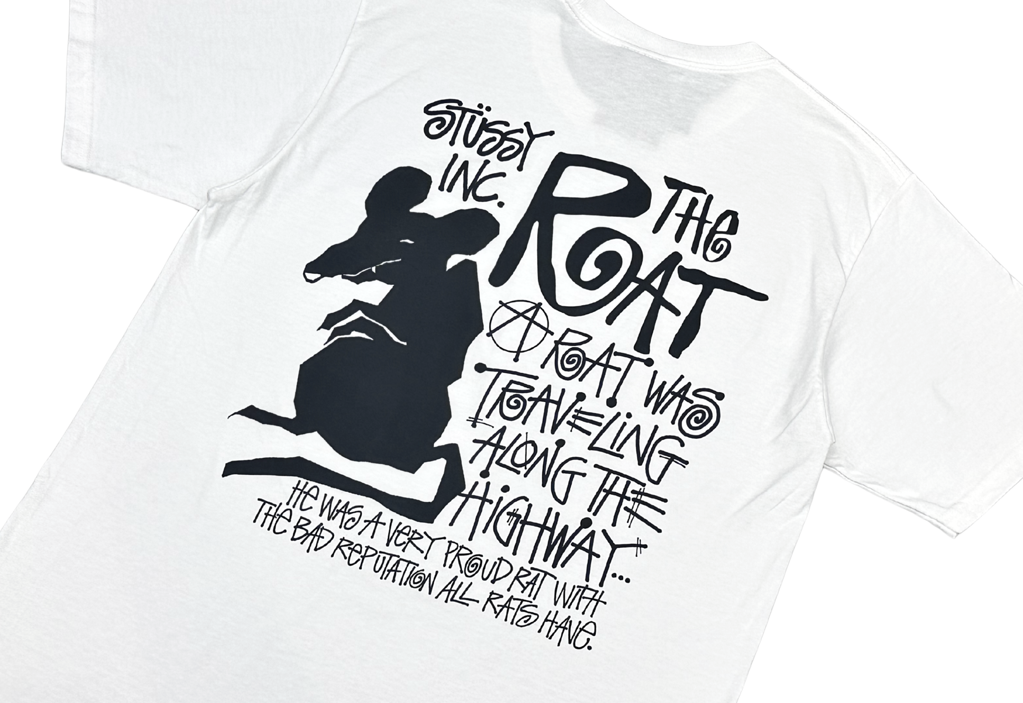 stussy激レア葛飾北斎Rat Tシャツ限定希少和日本japan浮世絵偉人