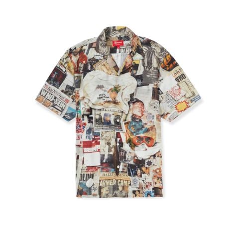  Supreme Dashs Wall Rayon S/S Shirt Dashs Wall 