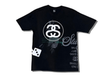  Vintage Stussy Twist To Da Smooth Groove Tee Black 