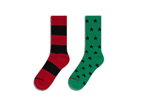  Denim Tears Rgb Flag Socks 