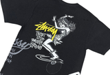  Vintage Stussy Twist To Da Smooth Groove Tee Black 