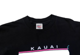  Vintage Kauai Shark San Segal Black Tee 