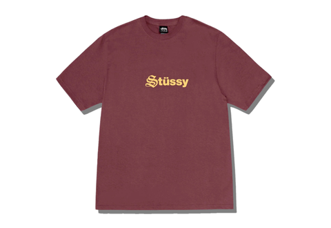  Stussy Reformed Tee Oxblood 