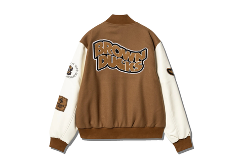  Carhartt WIP Brown Ducks Bomber Jacket 