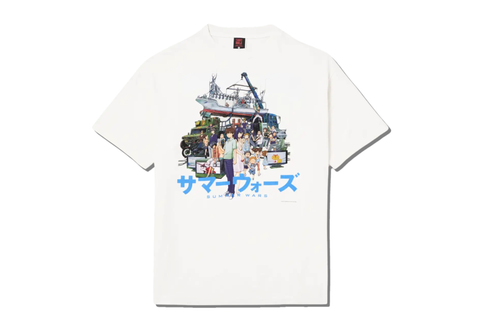  Saint Mxxxxxx x Summer Wars x Geeks Rule Tee White 