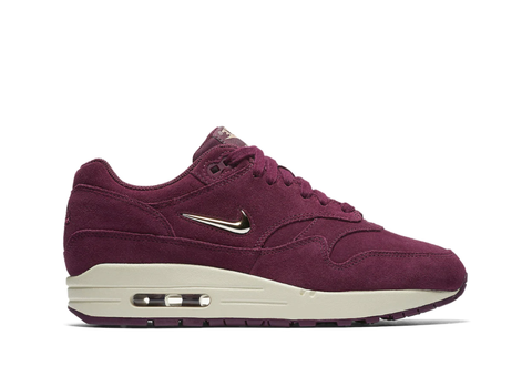  Nike Air Max 1 Jewel Bordeaux (Women's) 