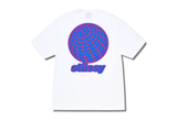  STUSSY 8 BALL GRID TEE WHITE 