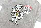  Stussy Milk Man Always Fresh Tee Grey 