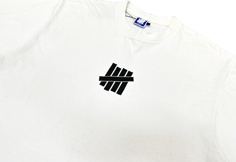  Undefeated Logo Tee White 