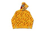  BAPE x PUBG Shark Full Zip Hoodie Orange 