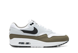  Nike Air Max 1 White Black Medium Olive 