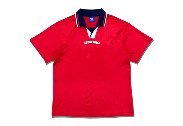 Vintage 90s Umbro Templete England Soccer Jersey 