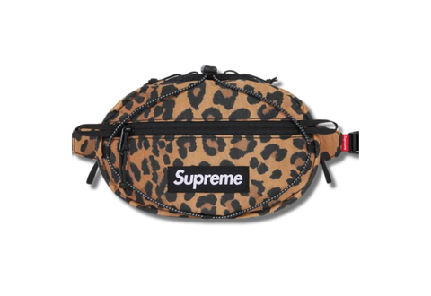 Supreme Waist Bag Leopard (FW20) 