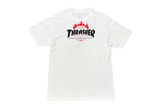  Huf X Thrasher TDS Tee White 