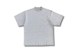  Vintage 90s Nike Small Swoosh Collar Turtleneck Grey Tee 
