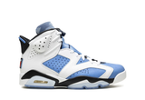  Air Jordan 6 Retro UNC White 