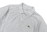  Vintage Lacoste Classic Pique S/s Polo Shirt Gray 
