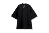  MOONRAKERS × MASTERMIND JAPAN BOXY FRONT LOGO TEE BLACK 