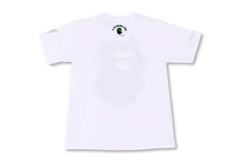  Bape Razer Neon Camo Ape Head White Tee 