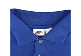  Vintage 90s Nike Logo Polo Shirt Navy 